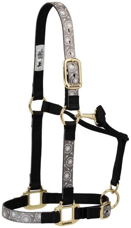 Weaver 1" Patterned Adjustable Halter