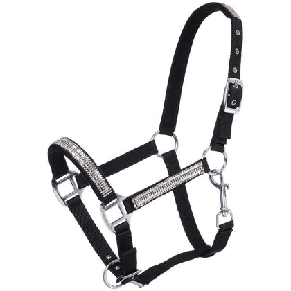 Tough1 Mini Adj Nylon Halter with Crystals