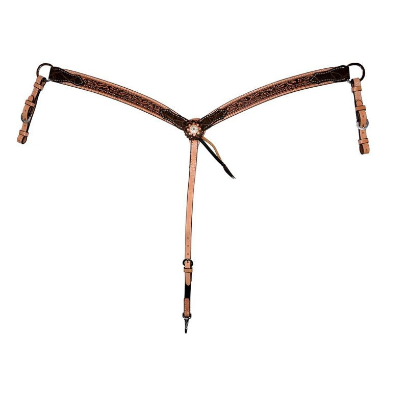 Circle Y Copper Concho 1 1/2in Breast Collar