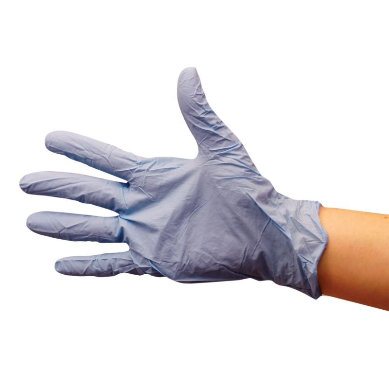 Ideal Blue Nitrile Gloves 10 Pack