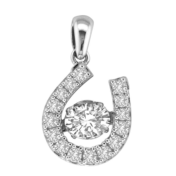 Kelly Herd Dancing Diamond CZ Necklace