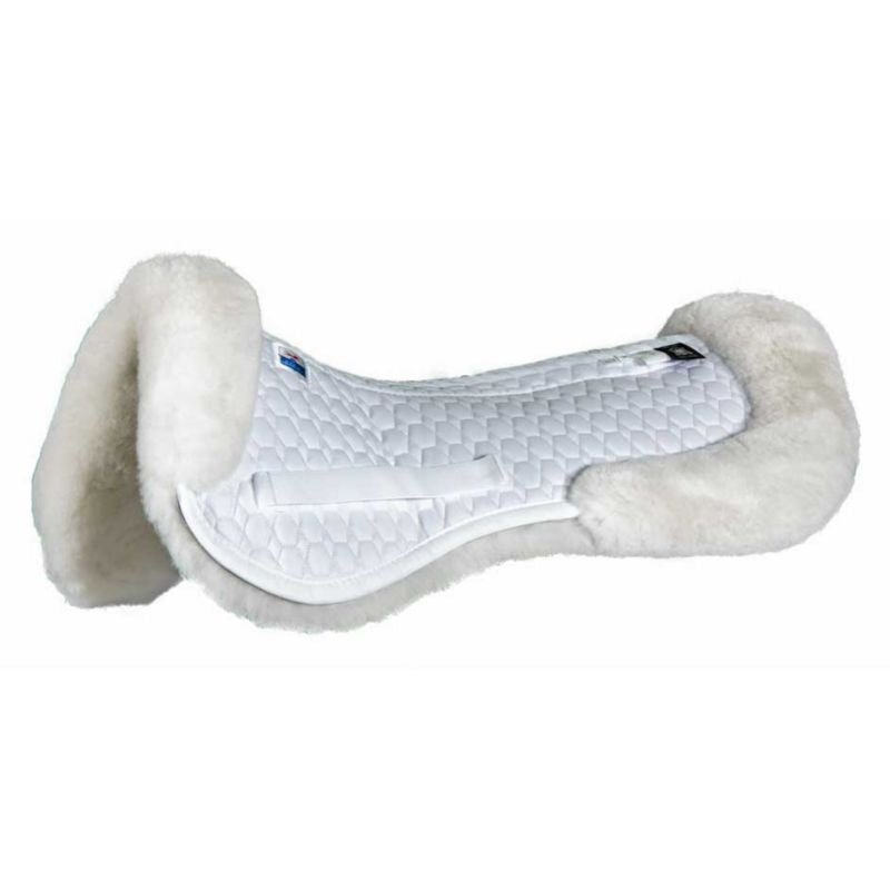 EAM Plat Sheep Dressage Half Pad Rear Trim