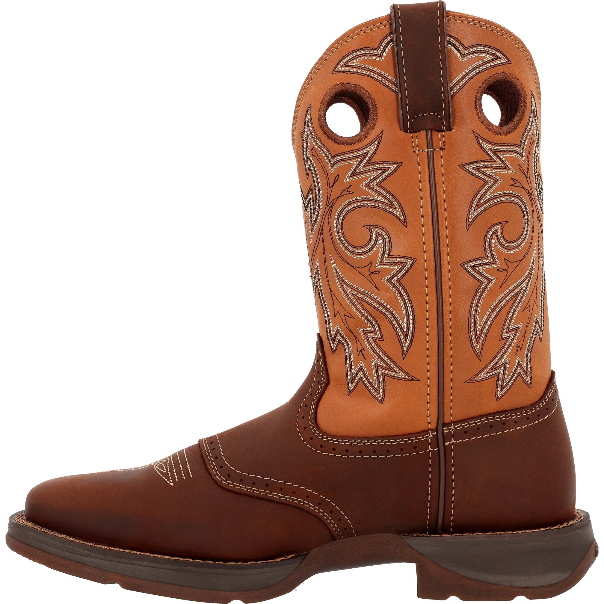 Durango Mens Rebel Saddle Up Tan Pull On Boots
