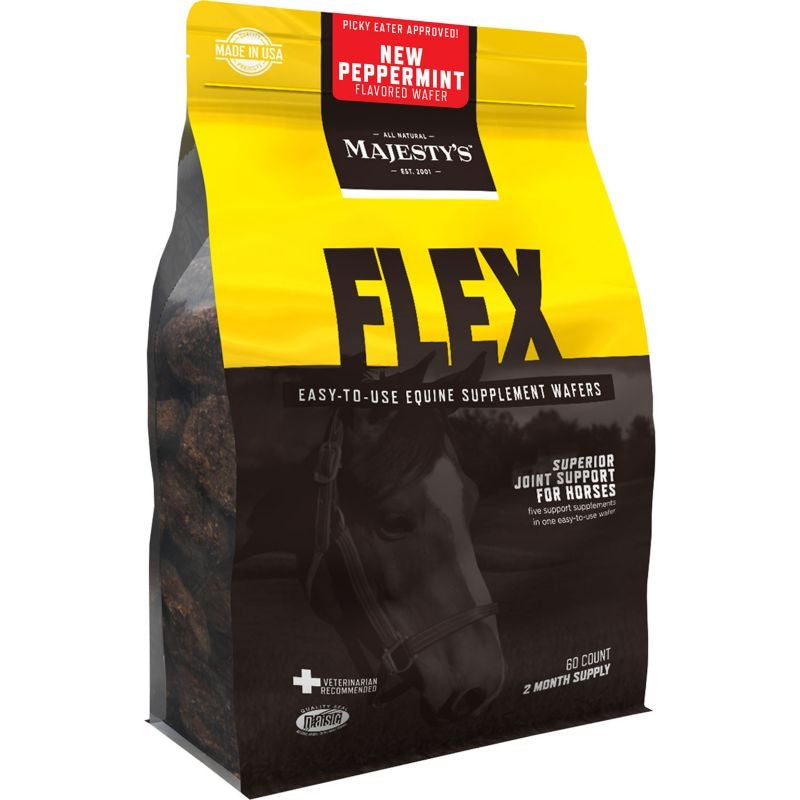 Majesty's Flex Peppermint Flavored Wafers