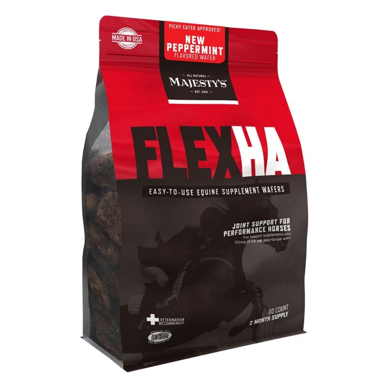 Majesty's Flex HA Peppermint Flavored Wafers