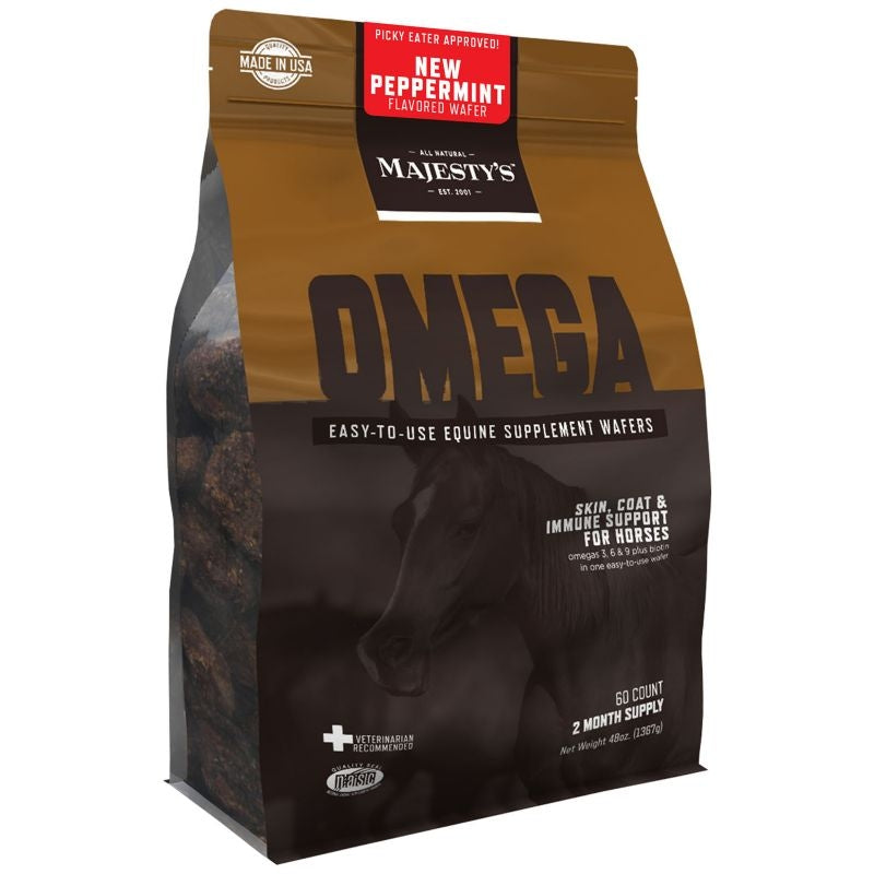 Majesty's Omega Peppermint Flavored Wafers