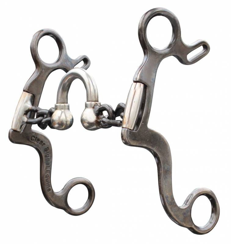 Pro Choice Clear Signal Equine Ported Chain Bit