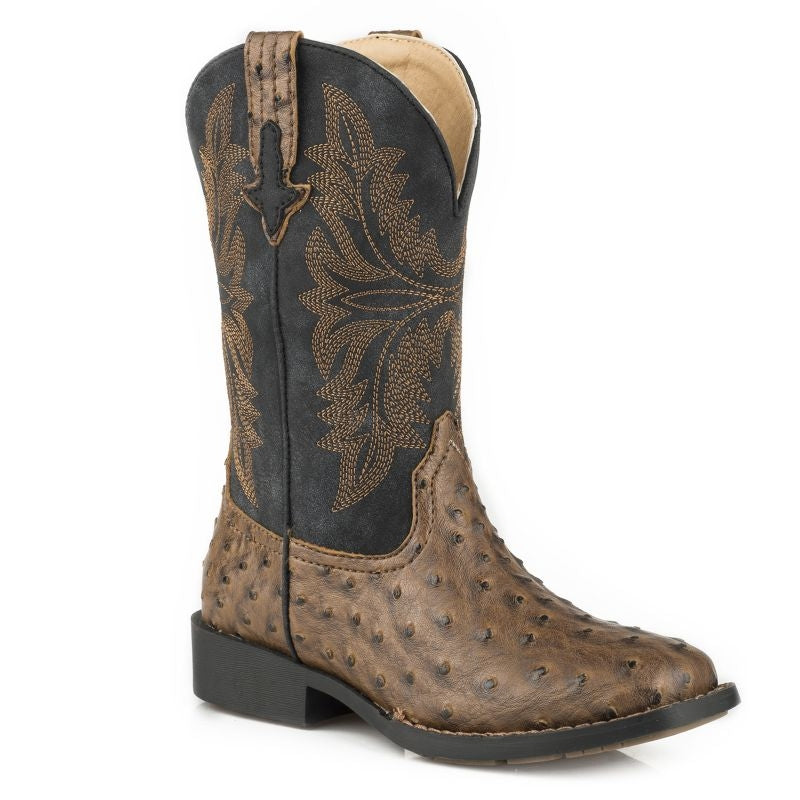 Roper Big Kids Jed Square Toe Boots