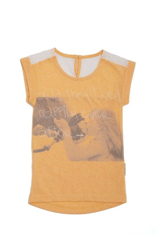 Horseware Girls Novelty Tee 3-4 Moroccan Blue