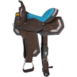 Silver Royal Youth Sonora Barrel Saddle