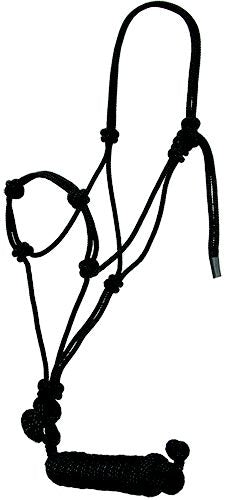 Mustang Yearling Knotted Training Halter with Lead