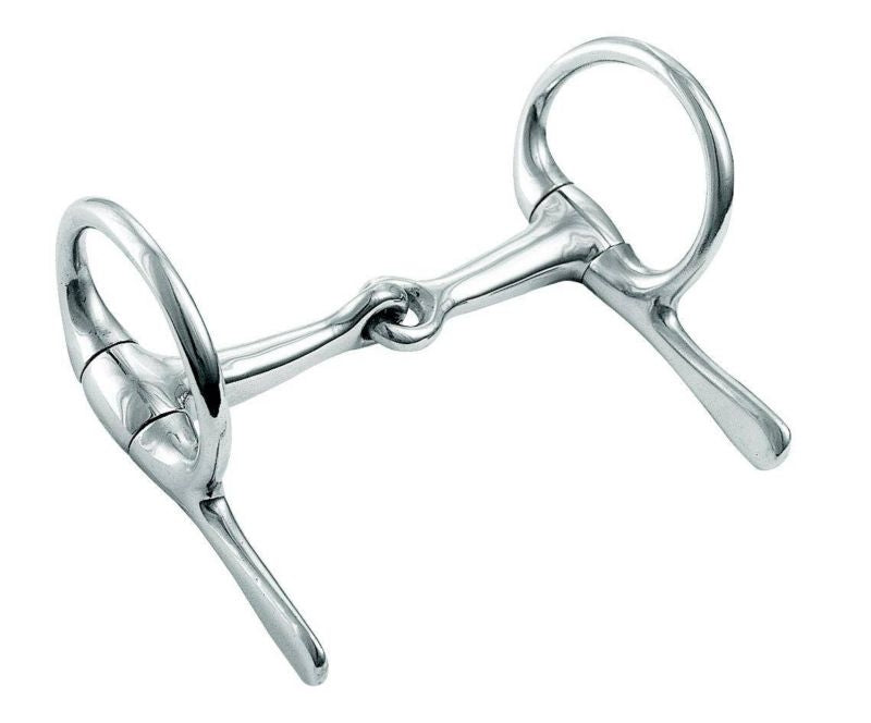 Weaver Leather Mini NP 1/2 Cheek Snaffle Bit 3 1/2