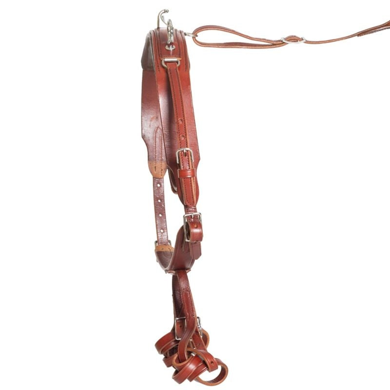 Ozark Russet Leather Pleasure Harness