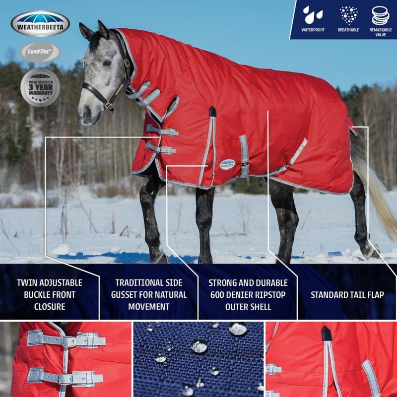 Weatherbeeta ComFiTec Classic Combo Neck Heavy