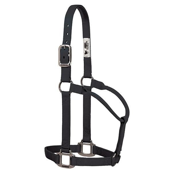 Weaver Chrome Non-Adjust Nylon Halter