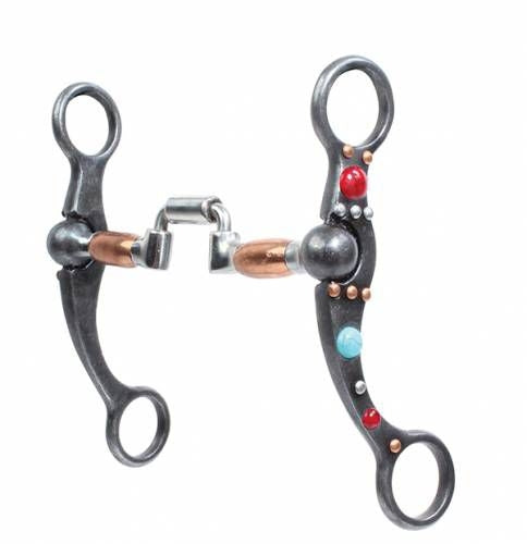 Pro Choice Stone Dot Shank Hinged Port Bit