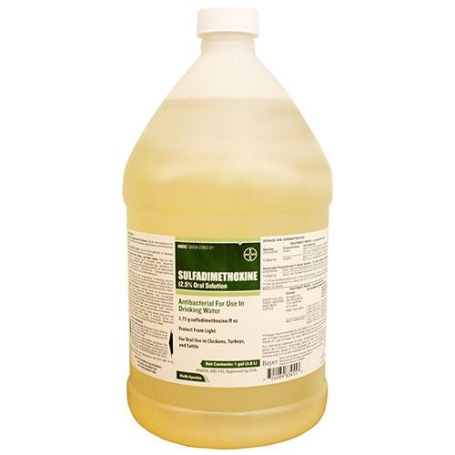 Sulfadimethoxine 12.5% Oral SolutionGal