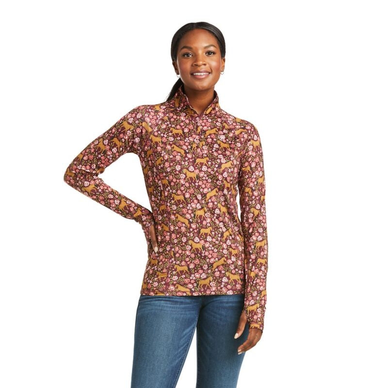 Ariat Ladies Lowell 2.0 1/4 Zip Baselayer