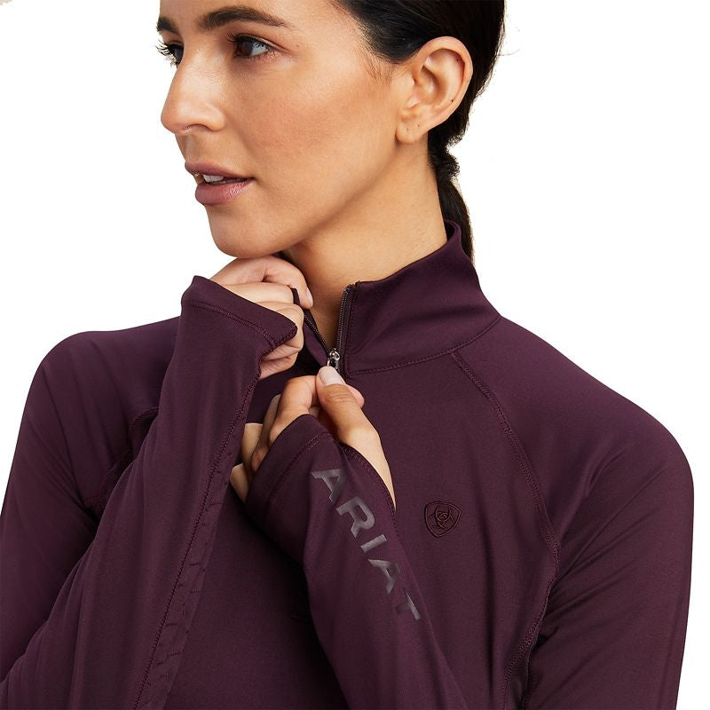 Ariat Ladies Lowell 2.0 1/4 Zip Baselayer