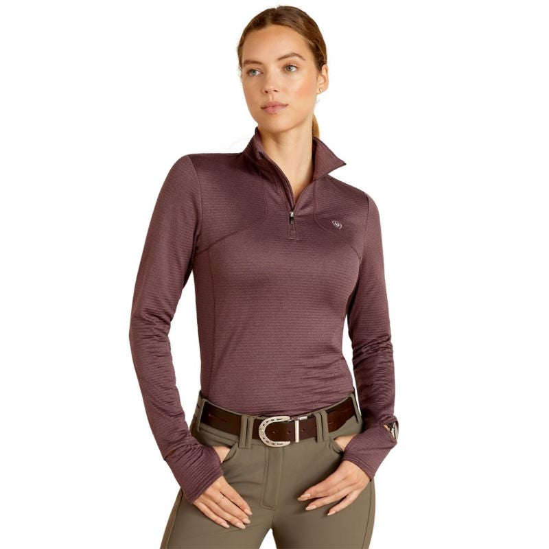 Ariat Ladies Gridwork 1/4 Zip