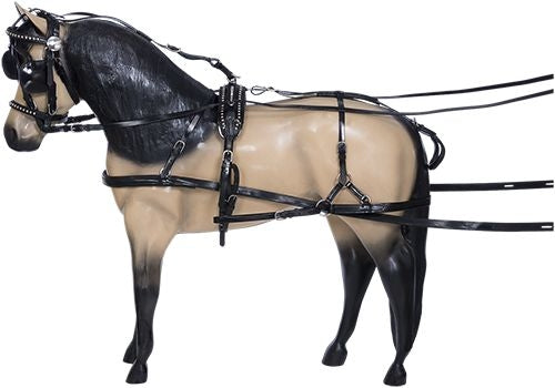 Tough1 Mini Bio-Tough Harness with Patent Leather