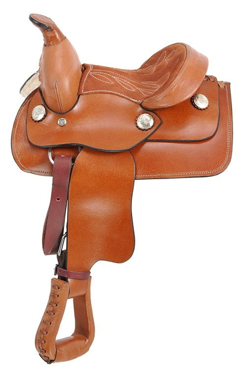 King Series Mini Smooth Western Saddle