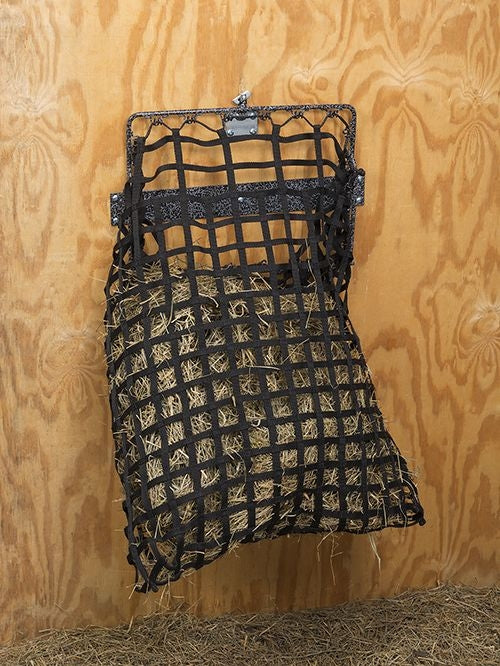Tough1 Hay Hoops Slow Feed Web Hay Feeder with Frame