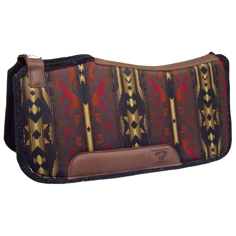 Diamond Wool Contour Ranch Adj Gullet Strap Pad
