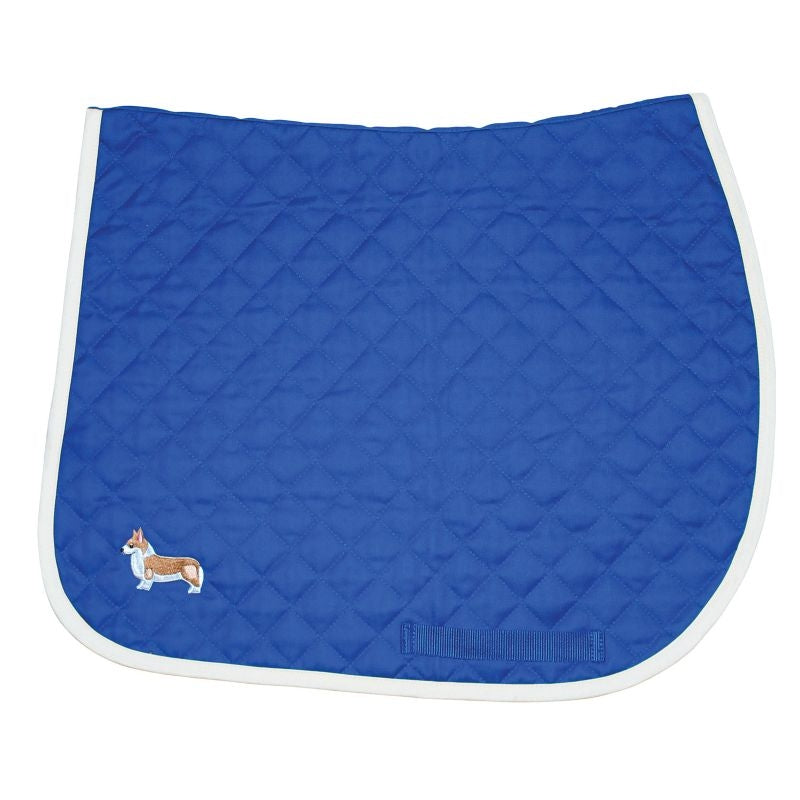 Lettia Embroidered Corgi Baby Pad