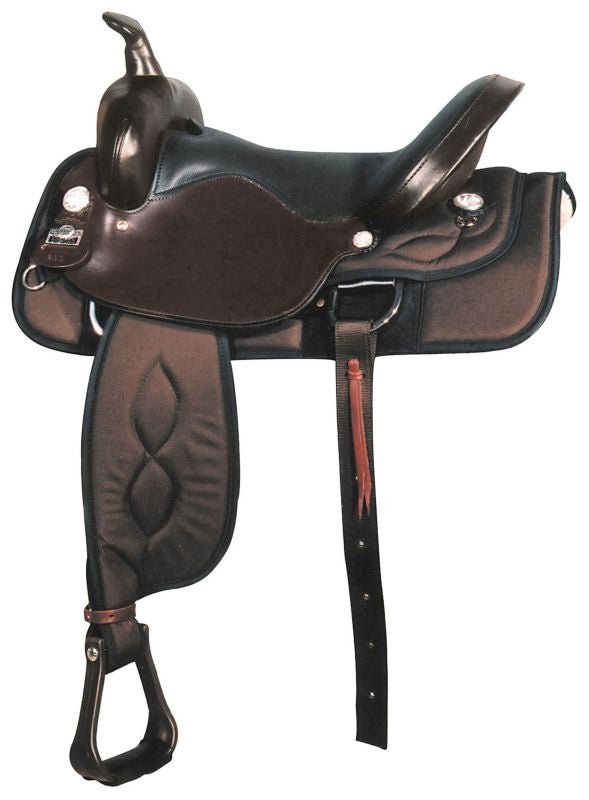 Big Horn Synthetic Flex Full QH Trail Saddle
