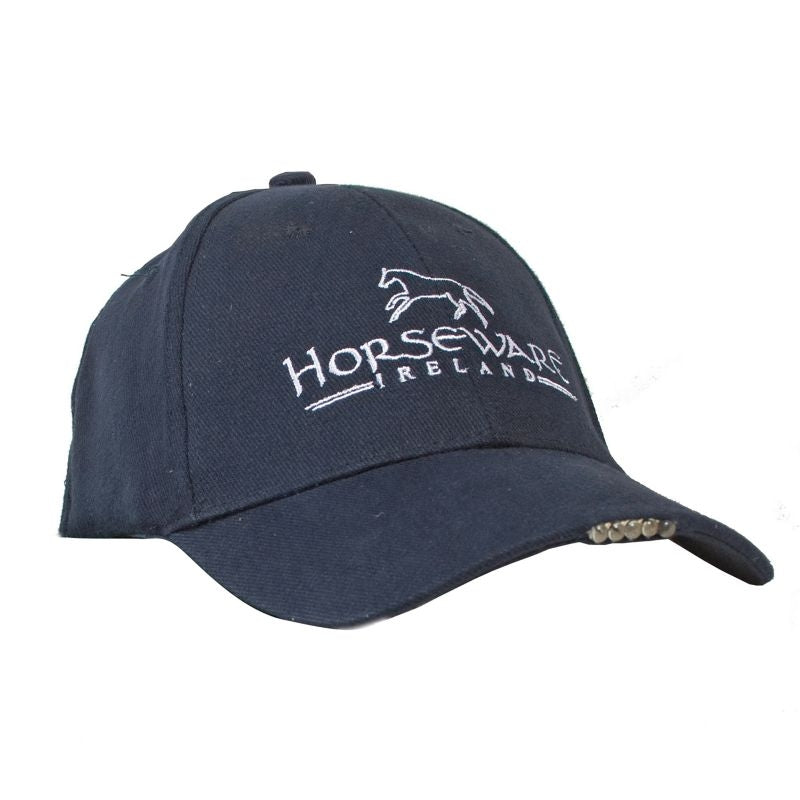 Horseware Baseball Cap with Led Lights Grn/Wht