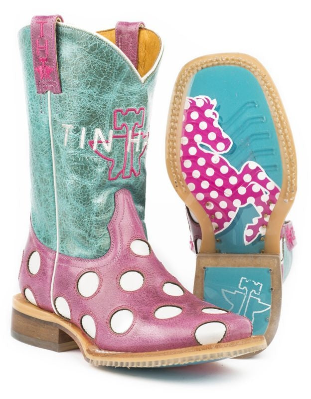 Tin Haul Kids Little Miss Dotty Boots