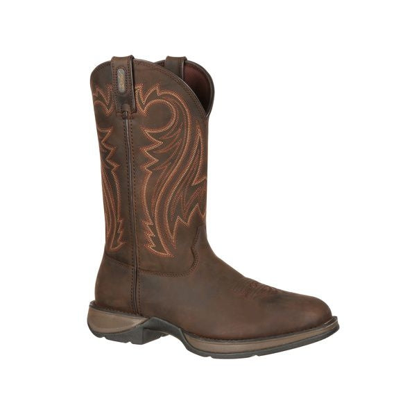Rebel Durango Mens Sq Choc Pull-On Boots