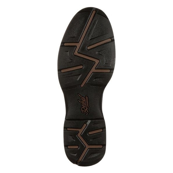 Rebel Durango Mens Sq Choc Pull-On Boots