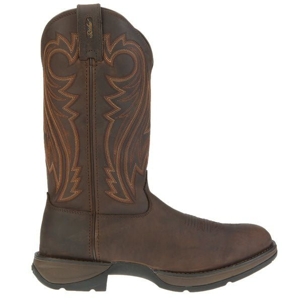 Rebel Durango Mens Sq Choc Pull-On Boots