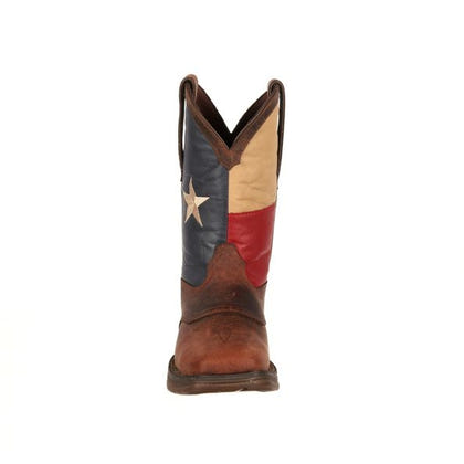Durango Mens Patriotic Sq Toe Texas Boots