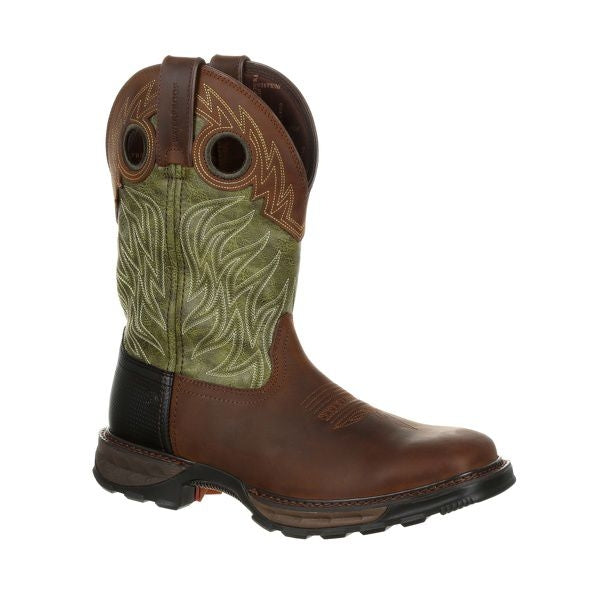 Durango Mens Maverick XP WP Green Work Boot