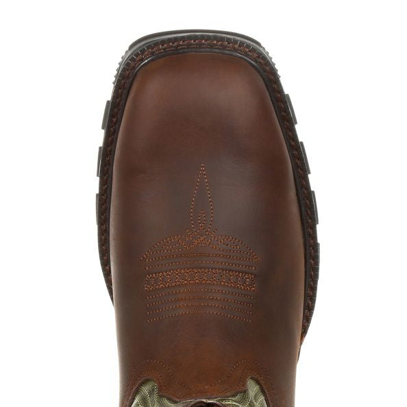 Durango Mens Maverick XP WP Green Work Boot
