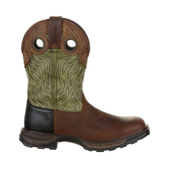 Durango Mens Maverick XP WP Green Work Boot