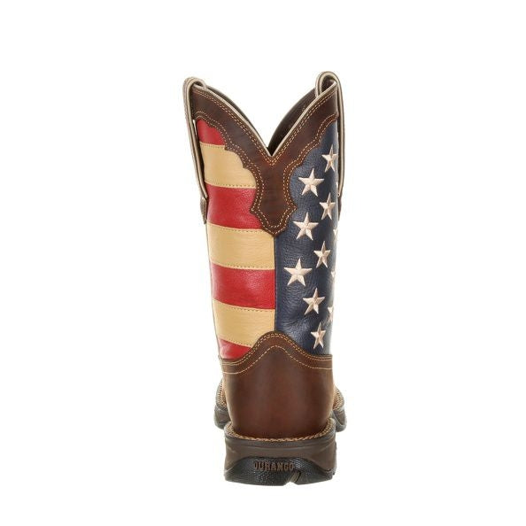 Lady Rebel Durango Steel Toe Flag Work Boots
