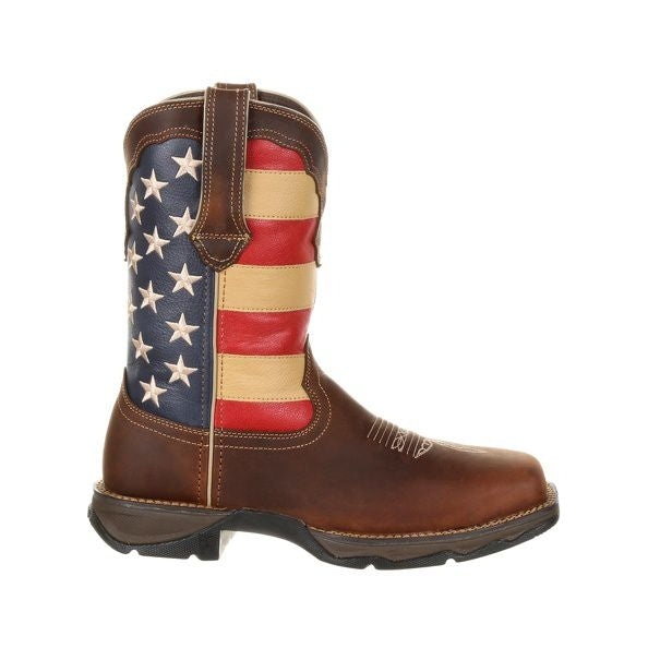 Lady Rebel Durango Steel Toe Flag Work Boots