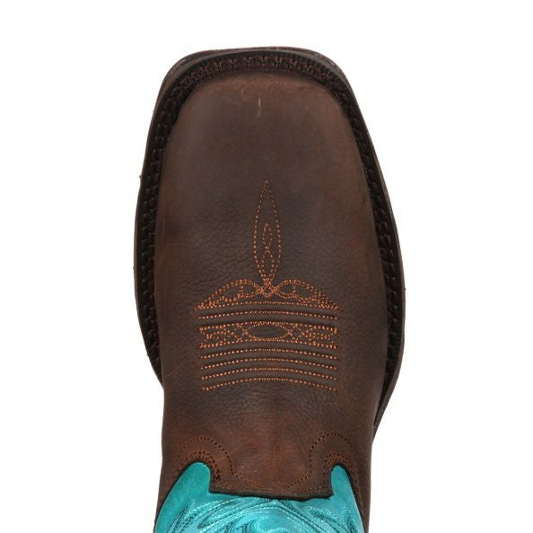 Lady Rebel Durango Steel Toe Turquoise Boots