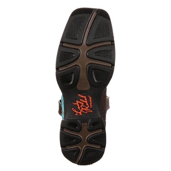 Lady Rebel Durango Steel Toe Turquoise Boots