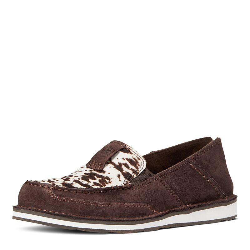 Ariat Ladies Cruisers 8.5 Brown Suede/Aztec