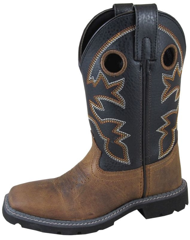Smoky Mountain Youth Black Stampede Boots
