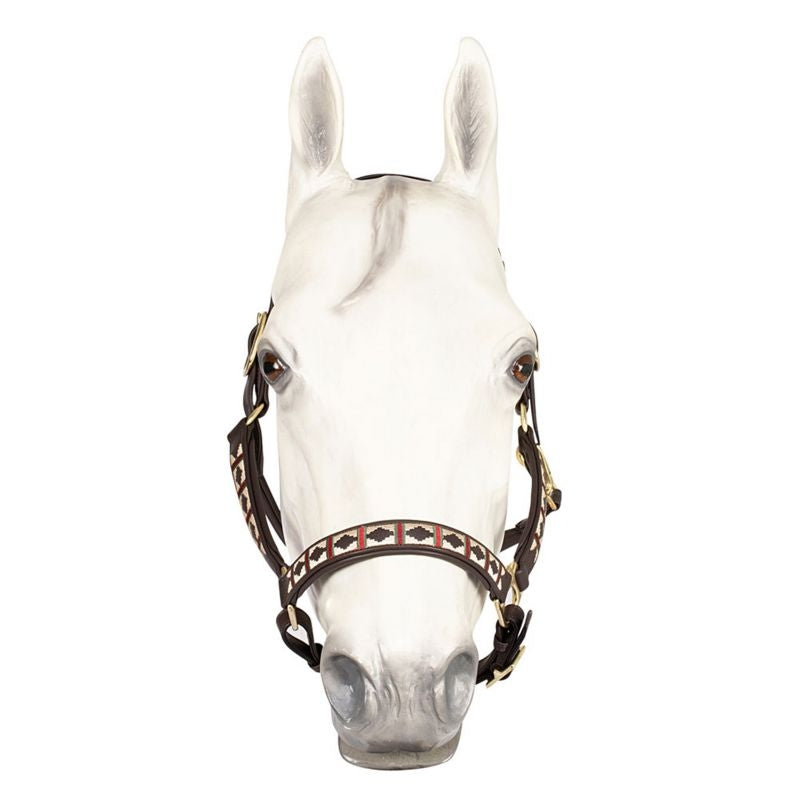 HDR Embroidered Classic Leather Halter