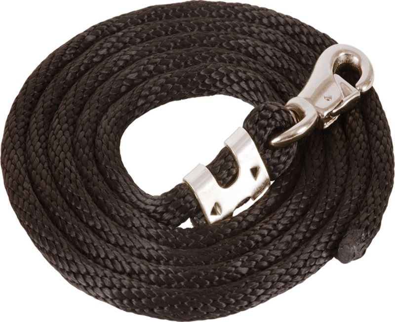 Mustang Poly Lead 9ft with Nickel Plated Bull Snap