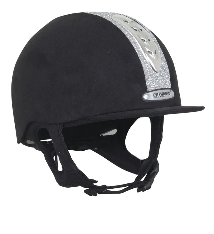 Champion X-Air Dazzle Plus Helmet 7 1/2 Black/Blac
