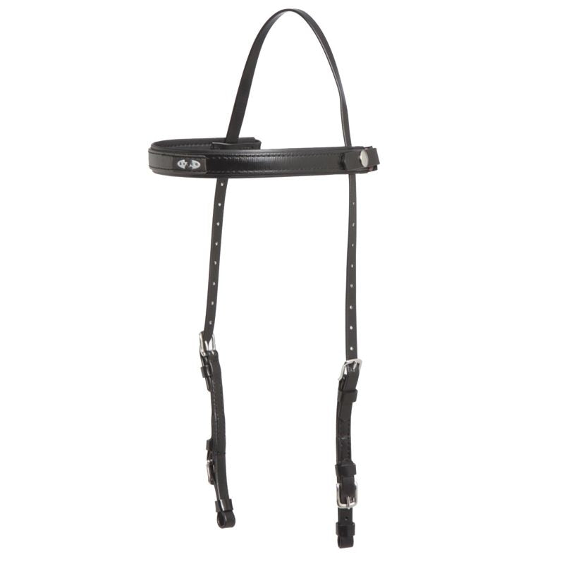 Zilco Dlx Endurance Bridle/Headstall Full Black