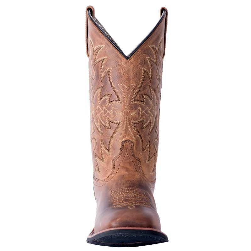 Laredo Ladies Anita Square Toe Tan Boots